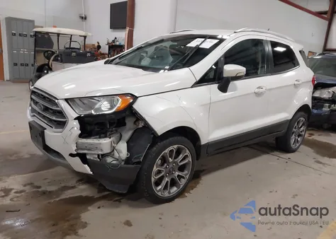2019 Ford Ecosport Titanium z USA, uszkodzony, nr VIN MAJ6S3KL4KC263158